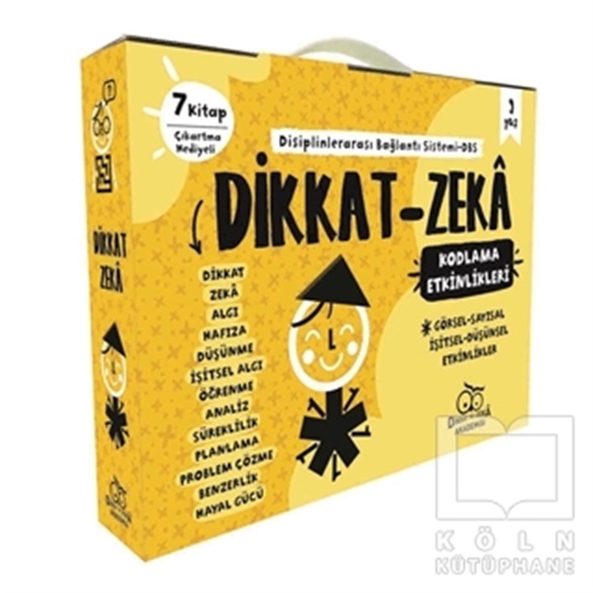 Mehmet TürkdoğanSınavlara Hazırlık KitaplarıDikkat Zeka 3. Sınıf Seti - 9 Yaş (7 Kitap Takım)