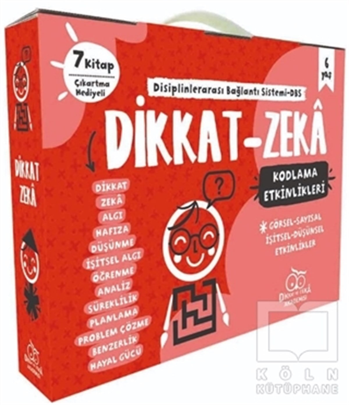 Mehmet TürkdoğanZeka GelişimiDikkat Zeka Ana Sınıfı Seti - 6 Yaş (7 Kitap Takım)