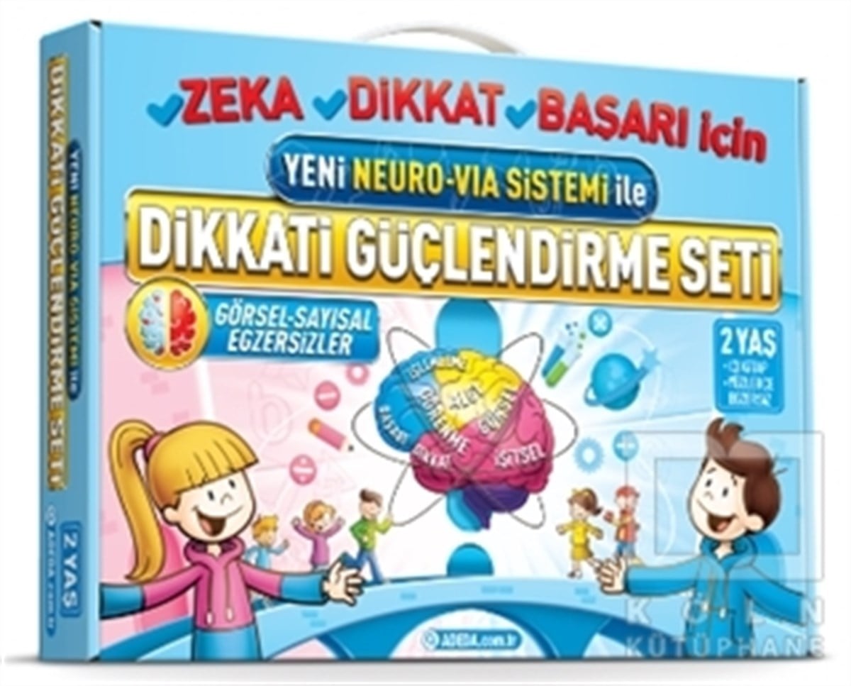 Osman AbalıZeka GelişimiDikkati Güçlendirme Seti - Yeni Neuro VİA Sistemi ile (2 Yaş)