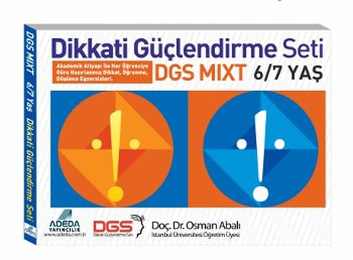 Osman AbalıEğitimDikkati Güçlendirme Seti Mixt 6 - 7 Yaş