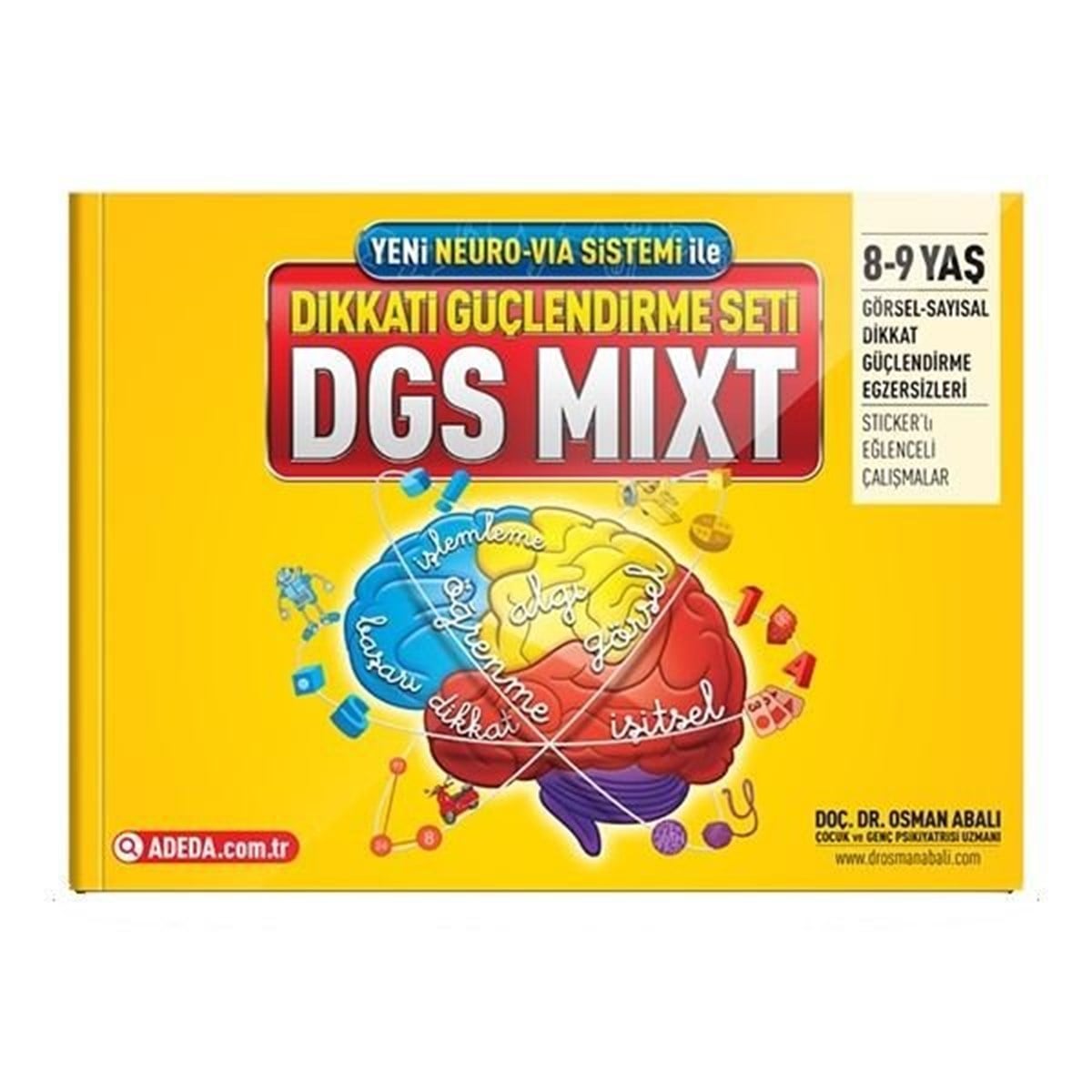 Osman AbalıEtkinlik KitaplarıDikkati Güçlendirme Seti Mixt 8-9 Yaş