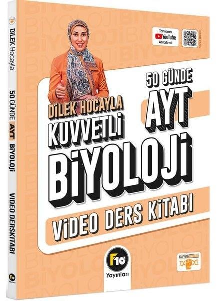 Dilek KuvvetAYT BiyolojiDilek Hocayla 50 Günde AYT Biyoloji Video Ders Kitabı
