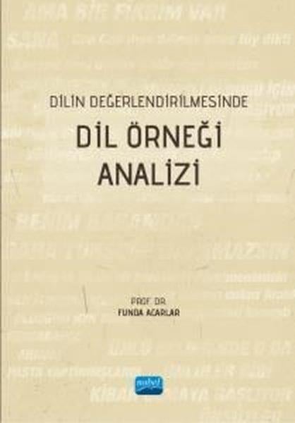 Funda AcarlarDigerDilin Değerlendirilmesinde Dil Örneği Analizi