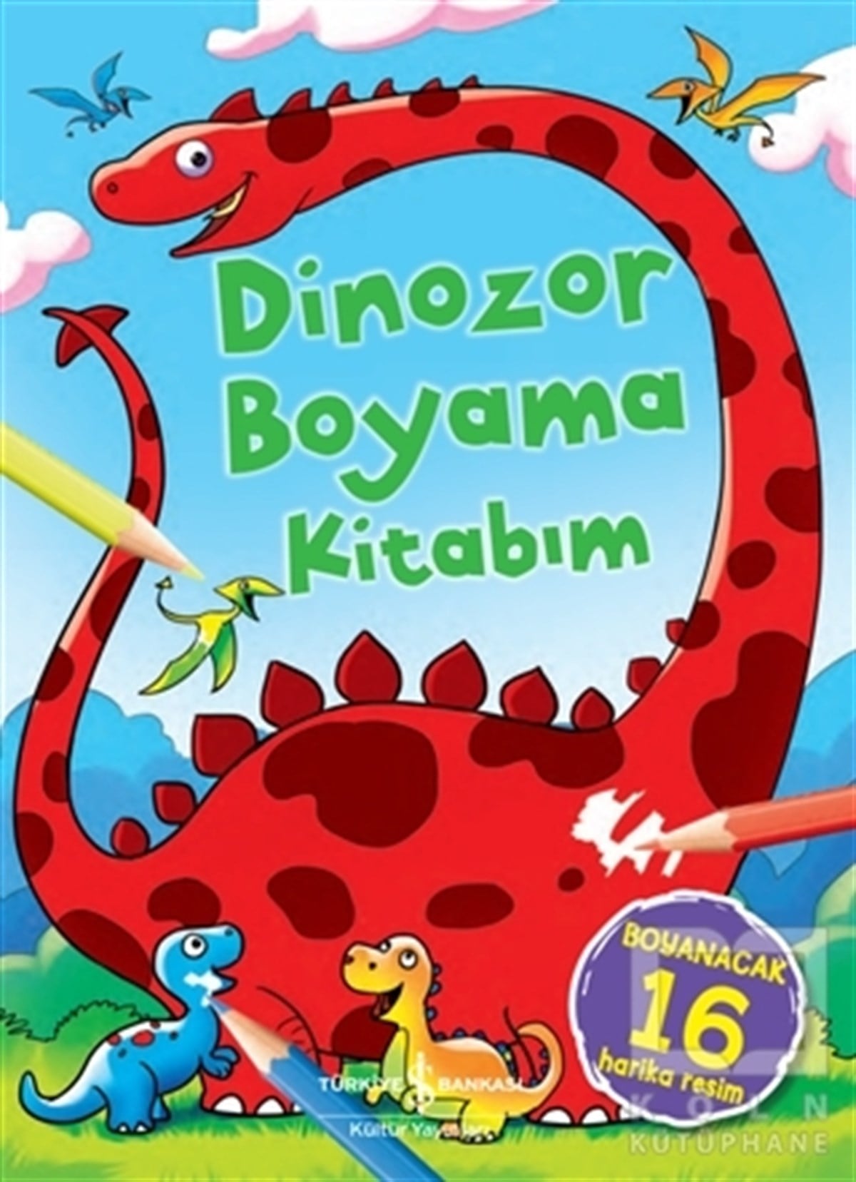 KolektifEtkinlik KitaplarıDinozor Boyama Kitabım