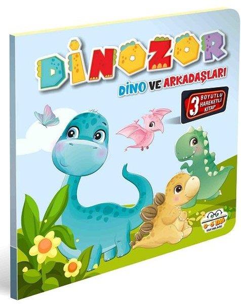 KolektifEgitim Etkinlik KitaplariDinozor Dino ve Arkadaşları - 3 Boyutlu Hareketli Kitap