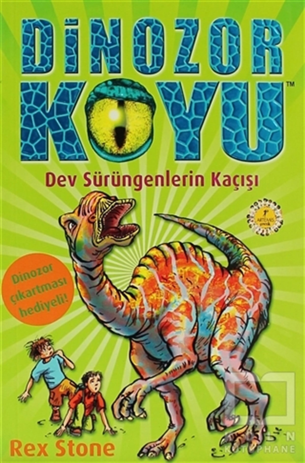 Rex StoneRoman-ÖyküDinozor Koyu 6 - Dev Sürüngenlerin Kaçışı