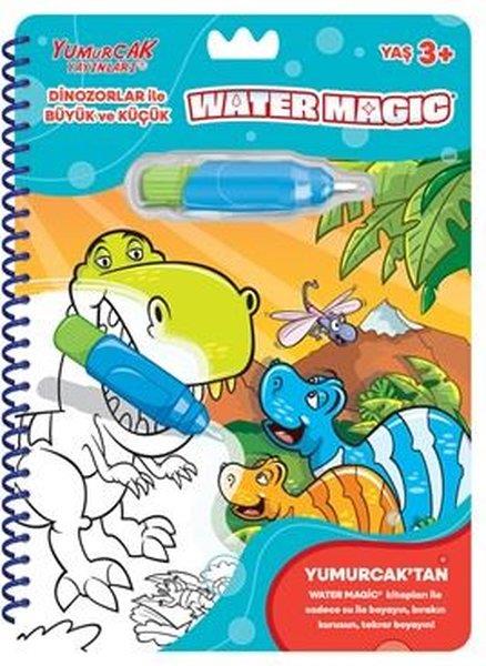 KolektifEgitim Etkinlik KitaplariDinozorlar İle Büyük ve Küçük - Water Magic 3 + Yaş