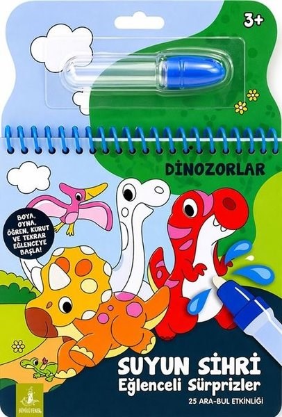 KolektifEgitim Etkinlik KitaplariDinozorlar - Suyun Sihri - Eğlenceli Sürprizler - 25 Ara - Bul Etkinliği