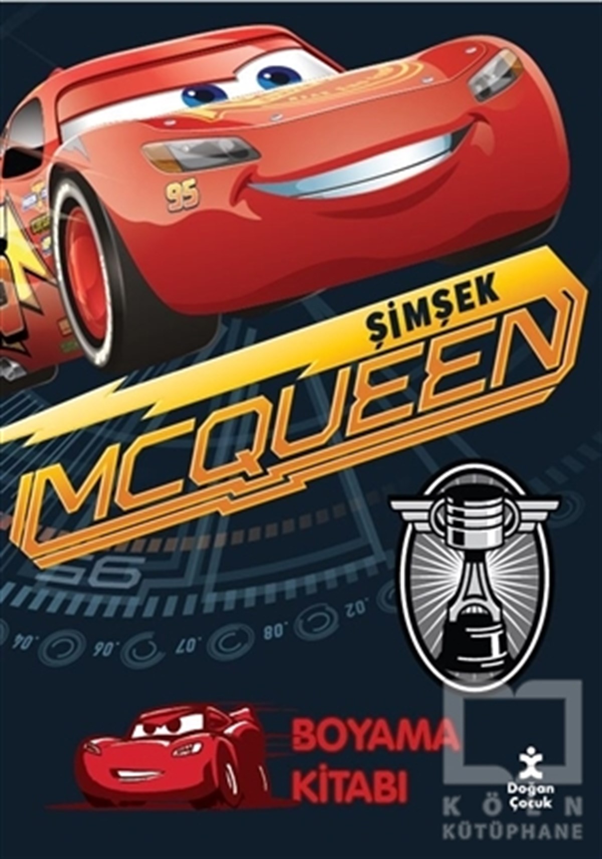 KolektifBoyama KitaplarıDisney Arabalar Şimşek Mcqueen Boyama Kitabı