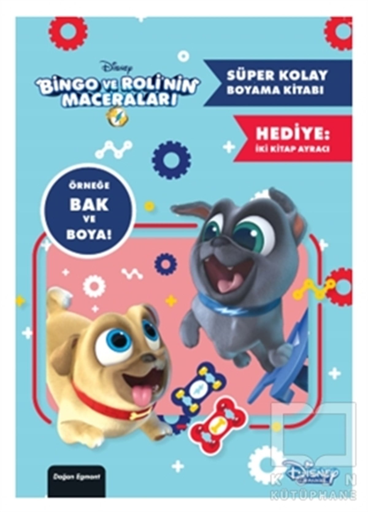 KolektifBoyama KitaplarıDisney Bingo ve Roli'nin Maceraları - Süper Kolay Boyama Kitabı