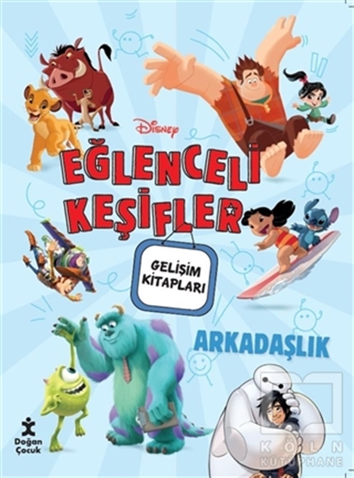 KolektifEtkinlik KitaplarıDisney Eğlenceli Keşifler - Arkadaşlık