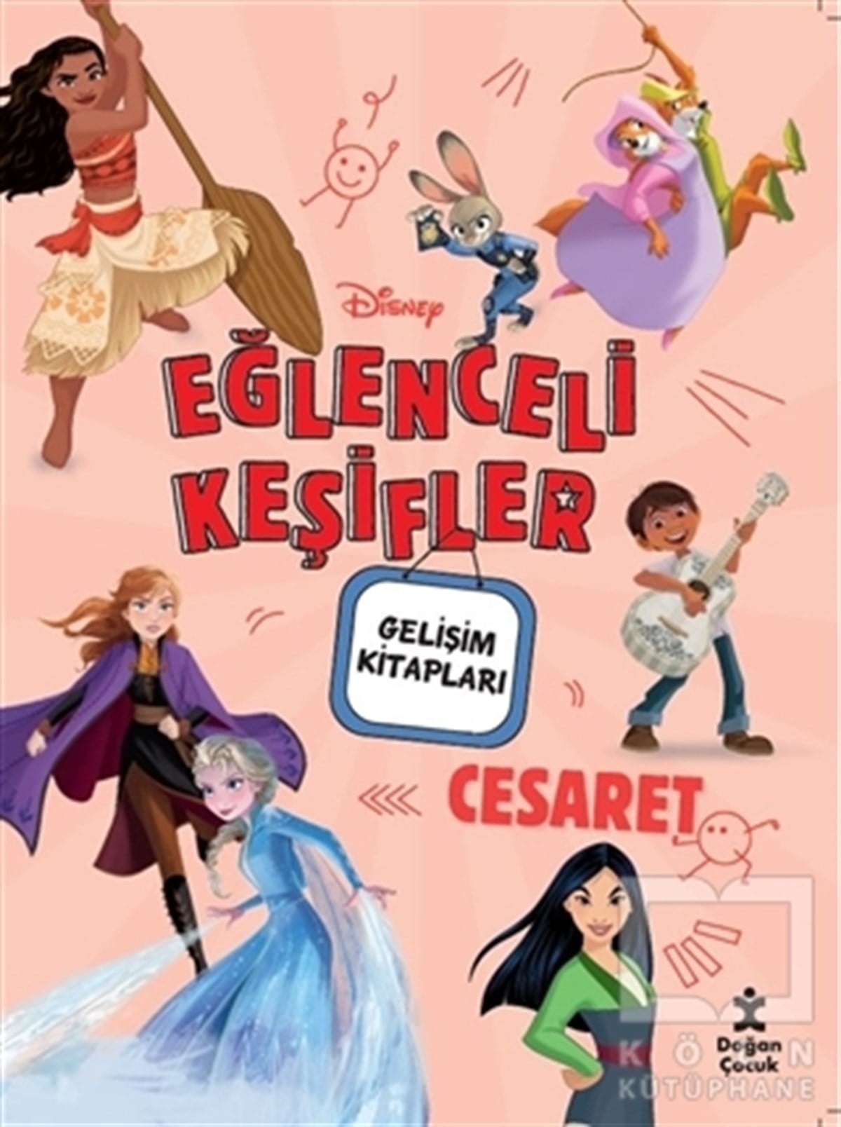 KolektifEtkinlik KitaplarıDisney Eğlenceli Keşifler - Cesaret