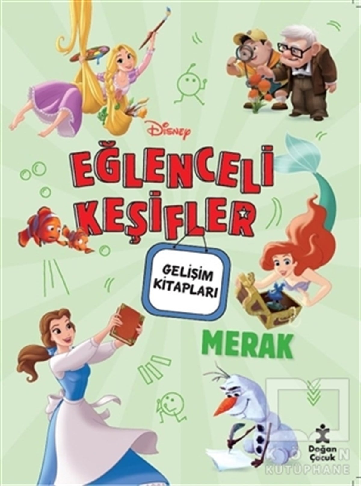 KolektifEtkinlik KitaplarıDisney Eğlenceli Keşifler - Merak