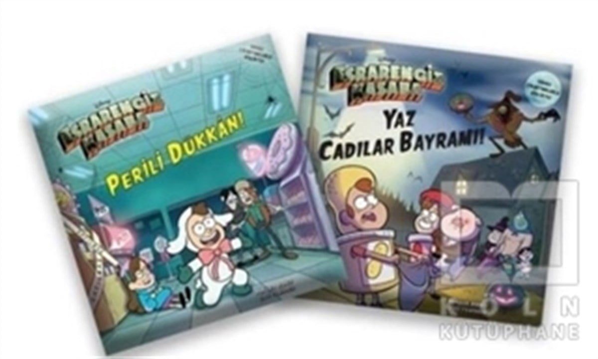 KolektifÇıkartmalı KitaplarDisney Esrarengiz Kasaba Çıkartmalı Hikaye Seti - 2 Kitap Takım