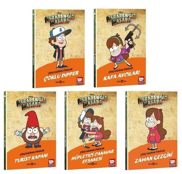 KolektifÇocuk Gençlik RomanlarıDisney Esrarengiz Kasaba Gizem Kulübü Seti - 5 Kitap Takım