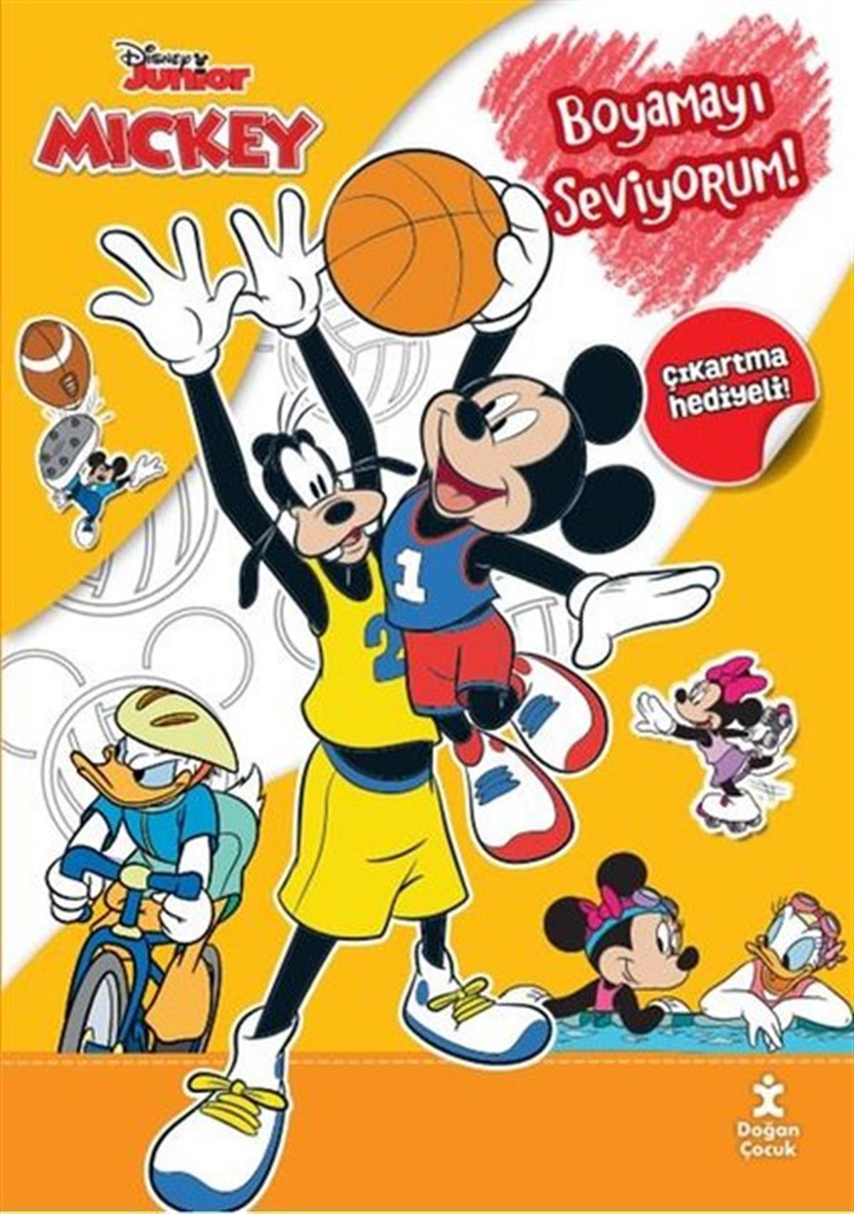 KolektifEgitim Etkinlik KitaplariDisney Junior Mickey-Boyamayı Seviyorum! Çıkartma Hediyeli!