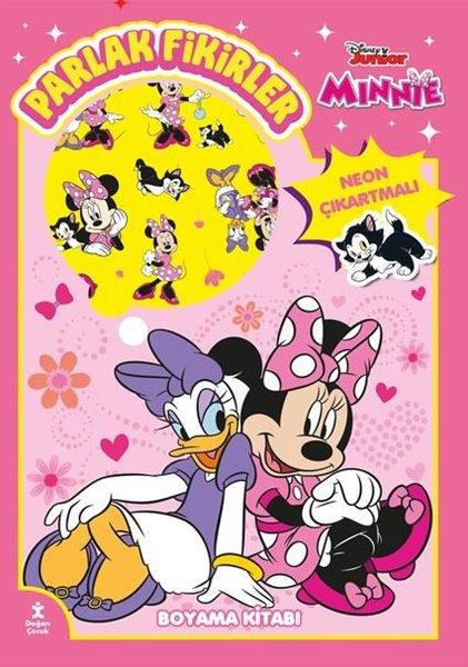 KolektifEgitim Etkinlik KitaplariDisney Junior Minnie - Parlak Fikirler Neon Çıkartmalı Boyama Kitabı