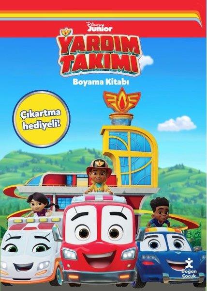 KolektifEgitim Etkinlik KitaplariDisney Junior - Yardım Takımı Boyama Kitabı - Çıkartma Hediyeli!