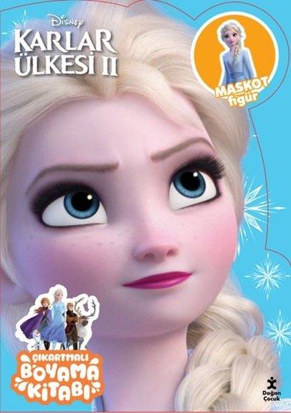 KolektifEgitim Etkinlik KitaplariDisney Karlar Ülkesi 2 - Çıkartmalı Boyama Kitabı - Maskot Figür