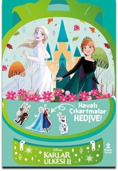 KolektifEgitim Etkinlik KitaplariDisney Karlar Ülkesi 2 - Parıltılı Tatil Çantam - Etkinlik ve Boyama Kitabı