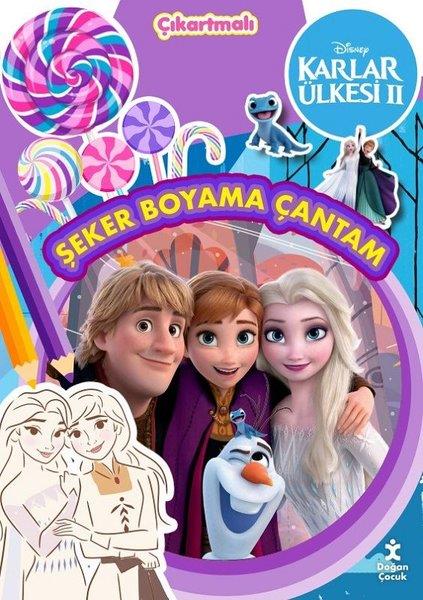 KolektifEgitim Etkinlik KitaplariDisney Karlar Ülkesi 2 - Şeker Boyama Çantam - Çıkartmalı