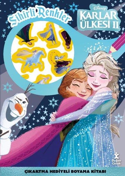 KolektifEgitim Etkinlik KitaplariDisney Karlar Ülkesi 2 - Sihirli Renkler Çıkartma Hediyeli Boyama Kitabı