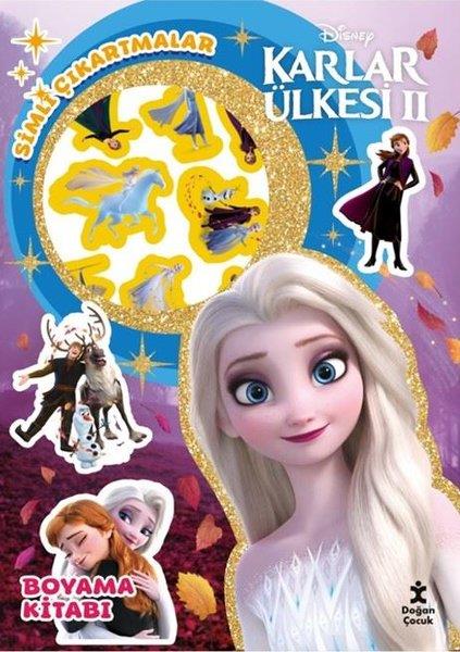 KolektifEgitim Etkinlik KitaplariDisney Karlar Ülkesi 2 - Star Simli Çıkartmalı Boyama Kitabı