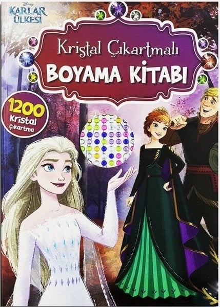 KolektifBoyama KitaplarıDisney Karlar Ülkesi - Kristal Çıkartmalı Boyama Kitabı