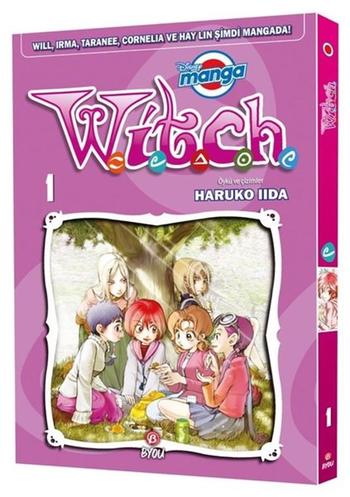 Haruko IidaMangaDisney Manga - Witch 1