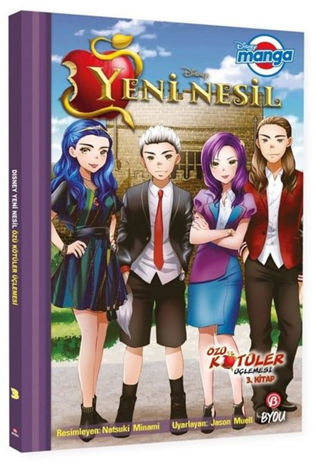 Jason MuellMangaDisney Manga Yeni Nesil - Özü Kötüler Üçlemesi 3.Kitap