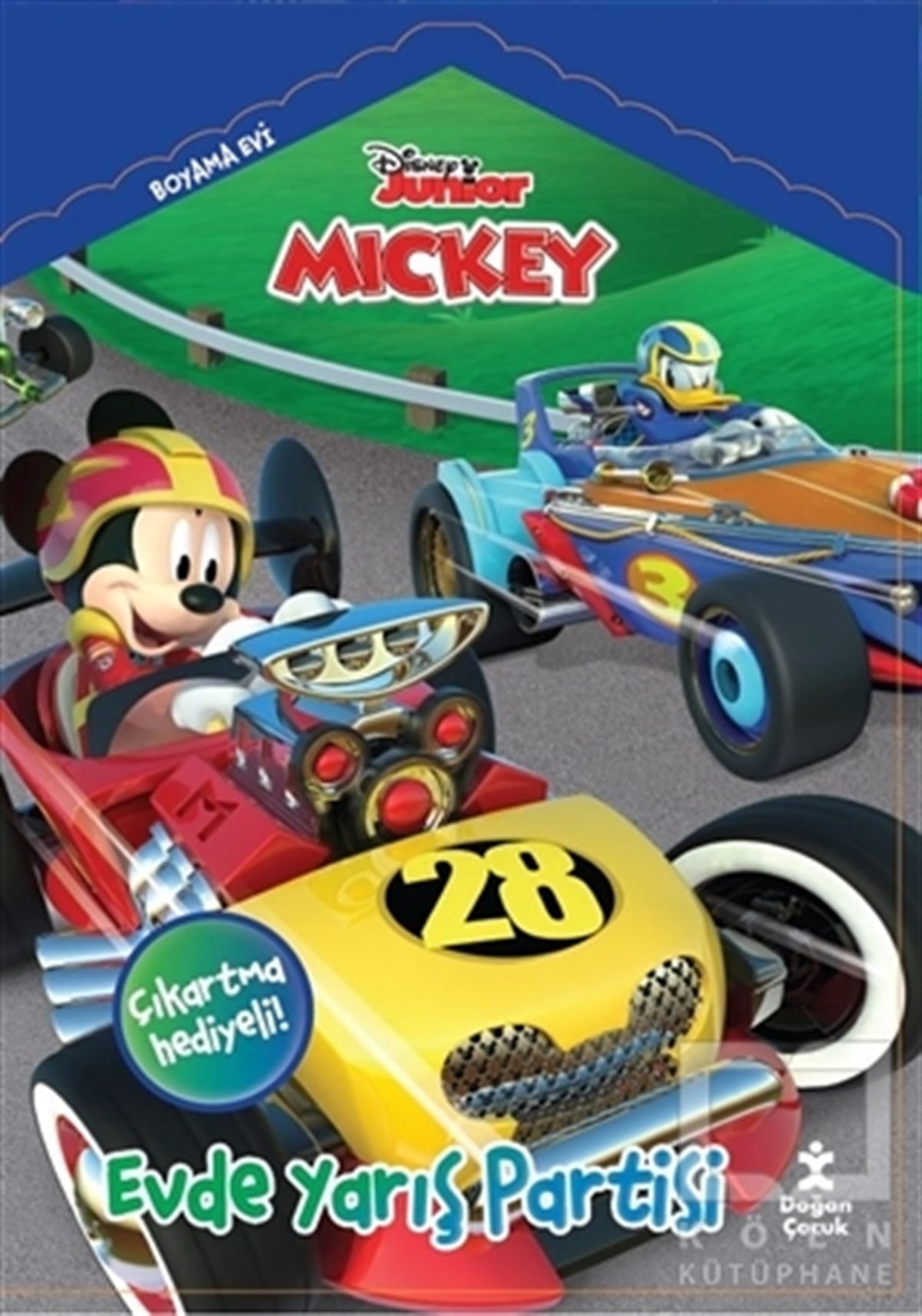 KolektifBoyama KitaplarıDisney Mickey Boyama Evi Evde Yarış Partisi