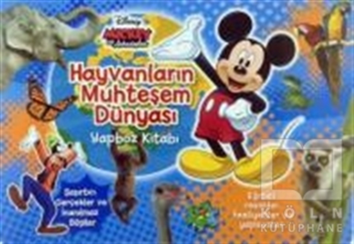 KolektifYapbozlu KitaplarDisney Mickey ve Arkadaşları - Hayvanların Muhteşem Dünyası