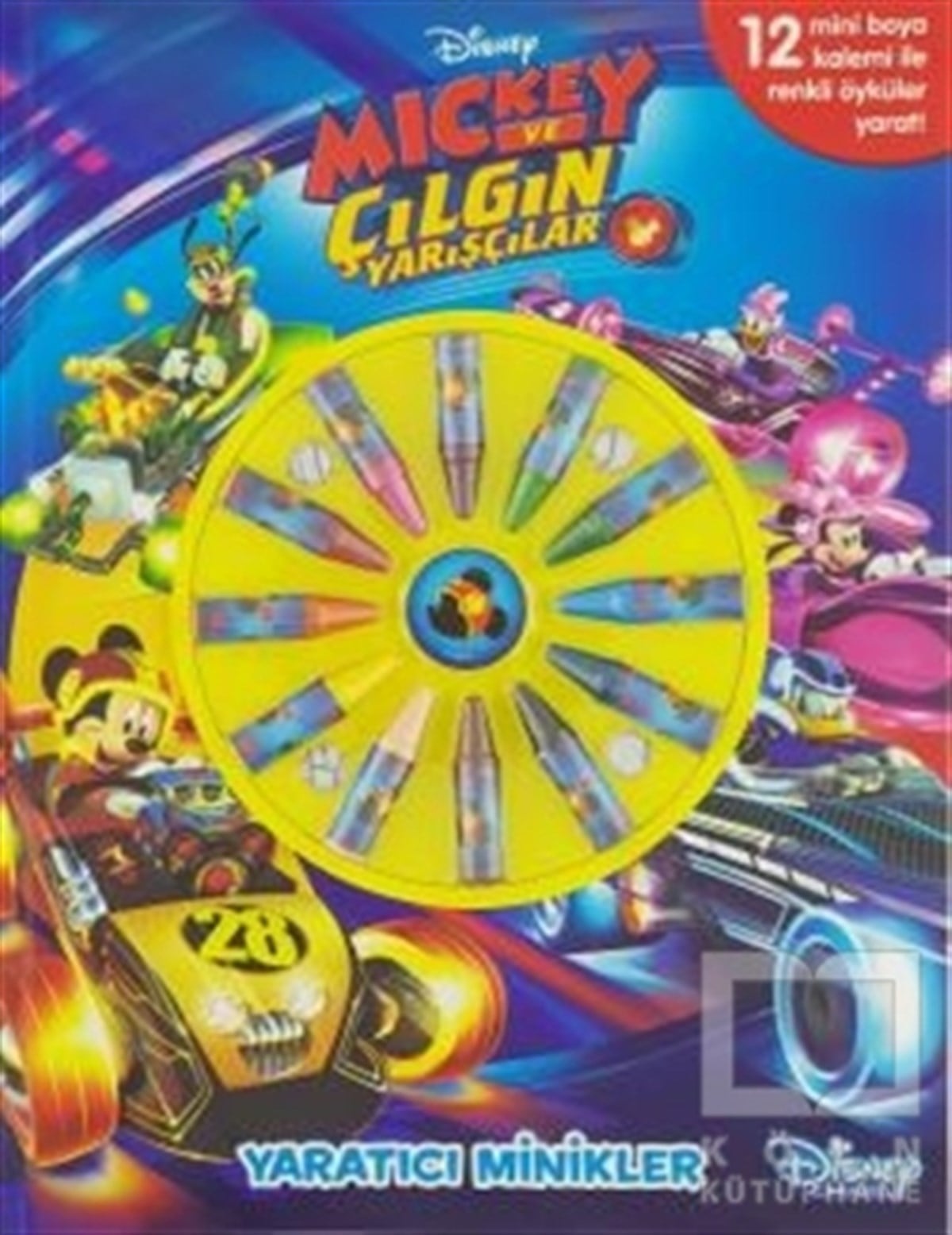 KolektifBoyama KitaplarıDisney Mickey ve Çılgın Yarışçılar - Yaratıcı Minikler
