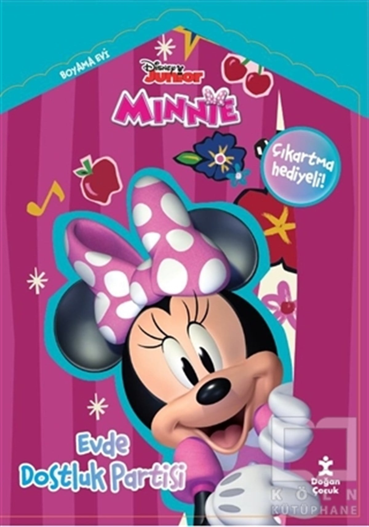 KolektifBoyama KitaplarıDisney Minnie Boyama Evi Evde Dostluk Partisi