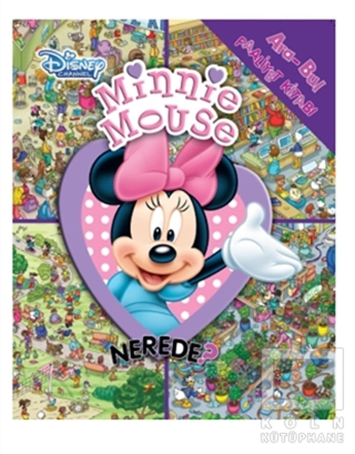 KolektifEtkinlik KitaplarıDisney Minnie Mouse Nerede? - Ara-Bul Faaliyet Kitabı