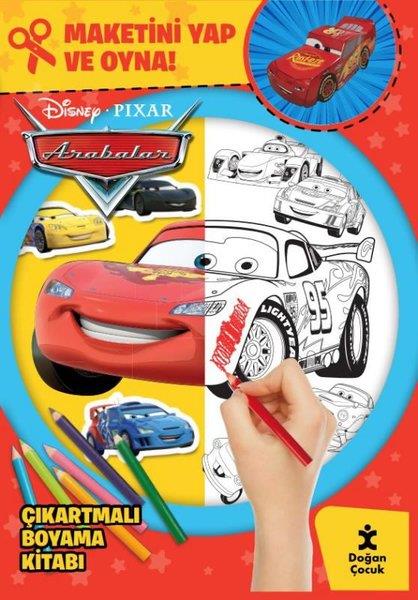 KolektifEgitim Etkinlik KitaplariDisney Pixar Arabalar - Çıkartmalı Boyama Kitabı - Maketini Yap ve Oyna!