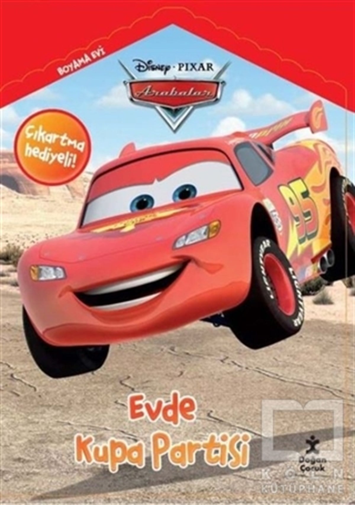 KolektifBoyama KitaplarıDisney Pixar Arabalar - Evde Kupa Partisi