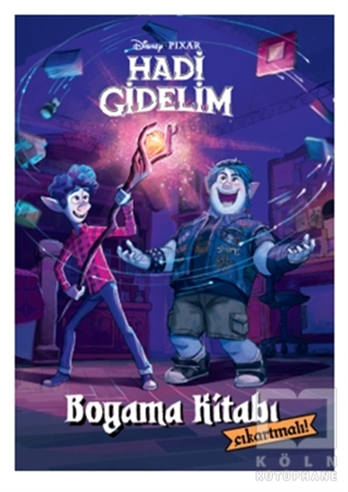 KolektifÇıkartmalı KitaplarDisney Pixar Hadi Gidelim Çıkartmalı Boyama Kitabı