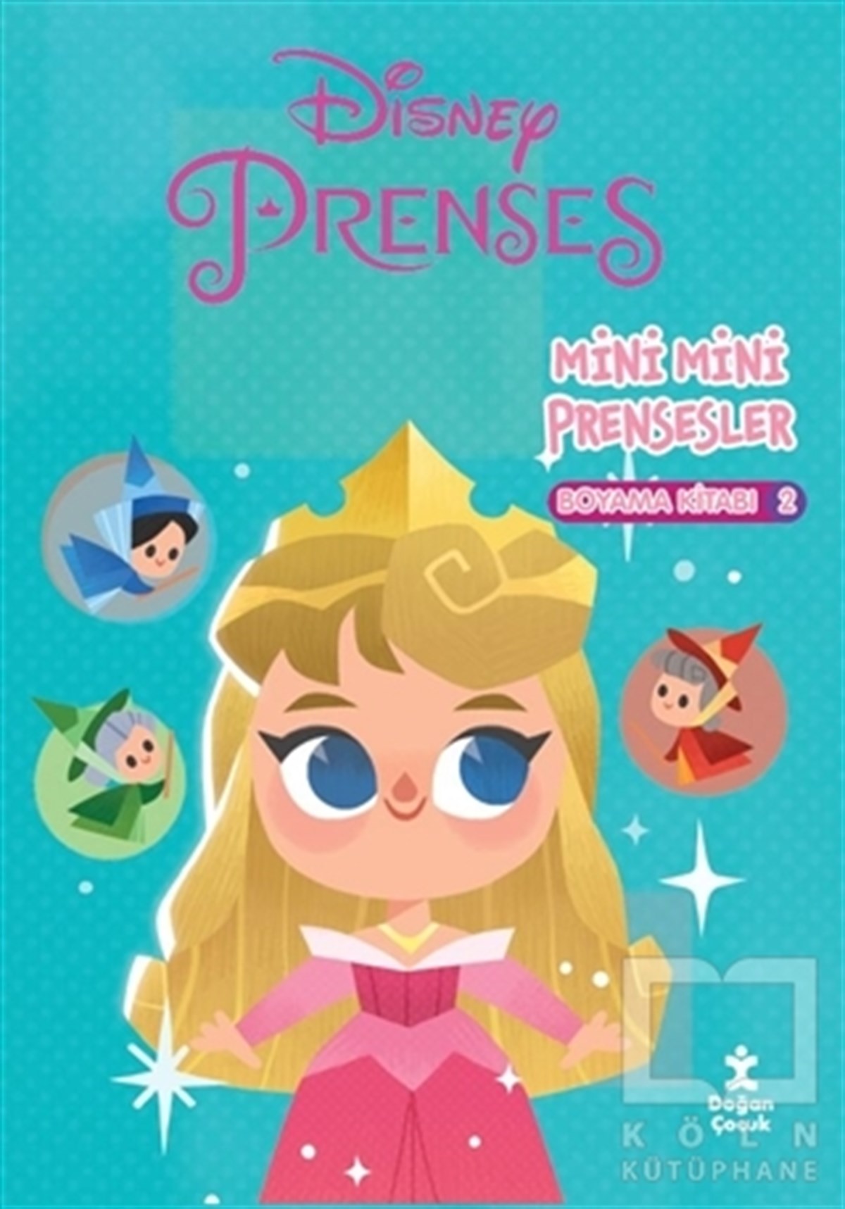 KolektifBoyama KitaplarıDisney Prenses Mini Mini Prensesler Boyama Kitabı 2