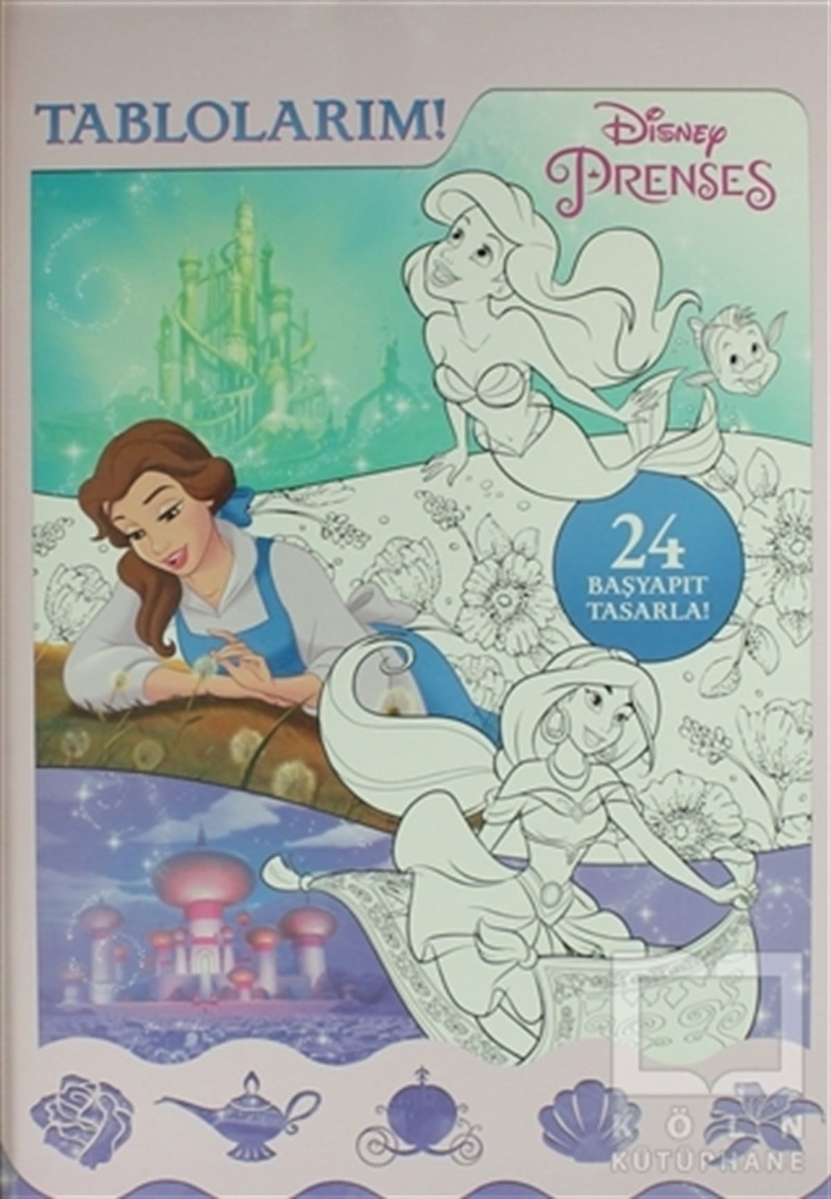 KollektifBoyama KitaplarıDisney Prenses Tablolarım