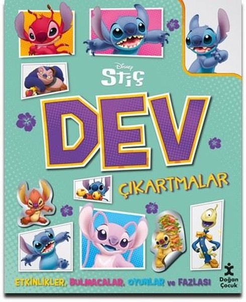 KolektifEgitim Etkinlik KitaplariDisney Stiç-Dev Çıkartmalar Etkinlik Kitabı