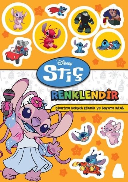 KolektifEgitim Etkinlik KitaplariDisney Stiç - Renklendir Boyama Kitabı