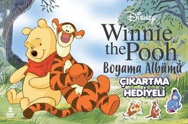 KolektifEgitim Etkinlik KitaplariDisney Winnie The Pooh Boyama Albümü - Çıkartma Hediyeli