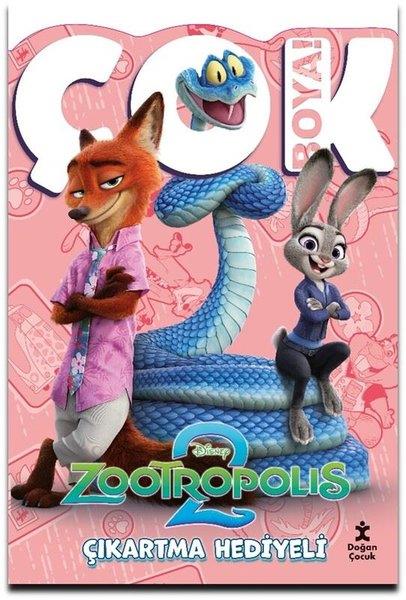 KolektifEgitim Etkinlik KitaplariDisney Zootropolis 2 - Çok Boya! Çıkartmalı Dev Boyama Kitabı