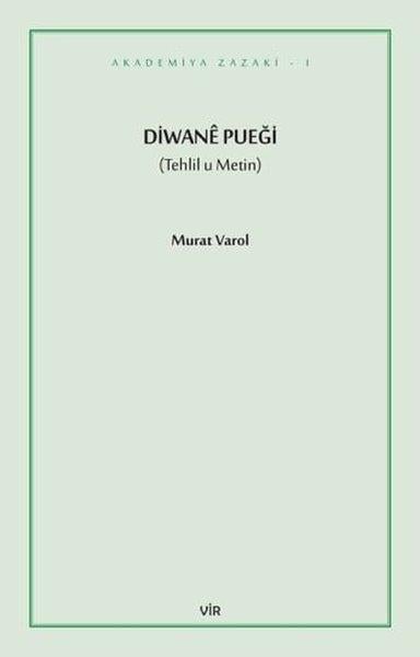 Murat VarolKürtçeDiwane Puegi
