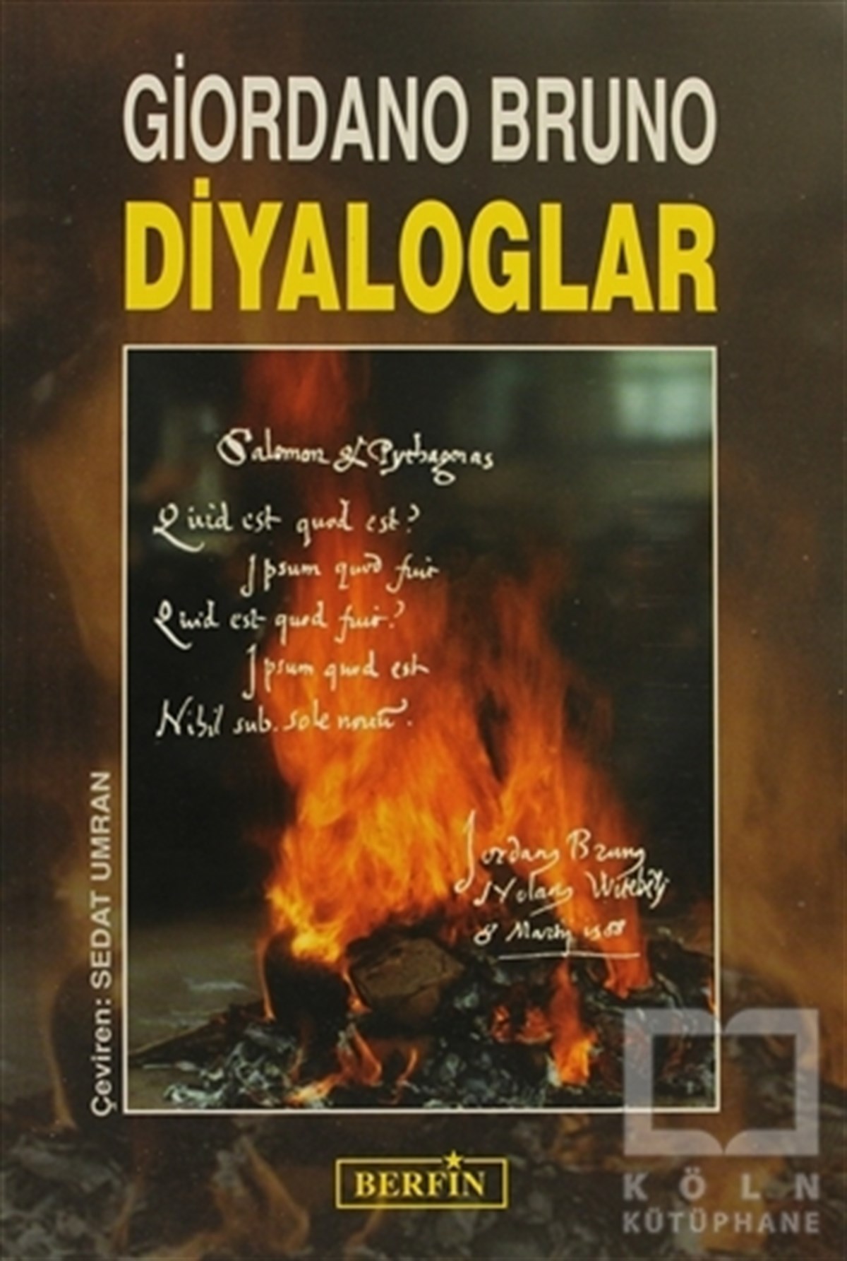 Giordano BrunoDiğerDiyaloglar