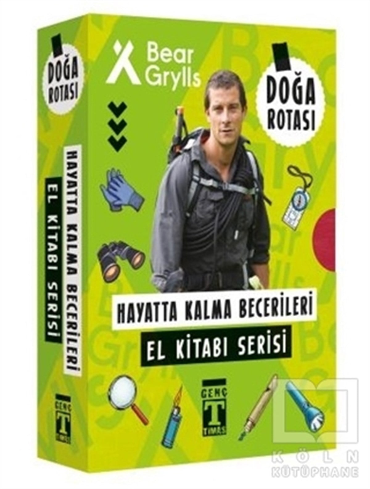 Bear GryllsGençlik Edebiyatı KitaplarıDoğa Rotası - Hayatta Kalma Becerileri El Kitabı Serisi Set 2 (6 Kitap Kutulu)