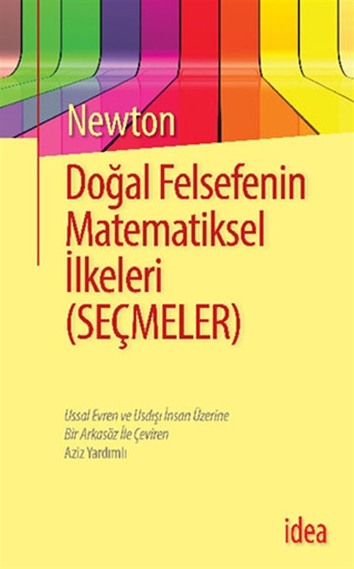 Aziz YardımlıMatematik KitaplarıDoğal Felsefenin Matematiksel İlkeleri Seçmeler
