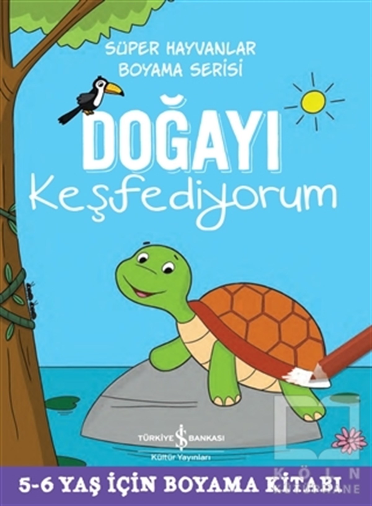 KolektifEtkinlik KitaplarıDoğayı Keşfediyorum - Süper Hayvanlar Boyama Serisi