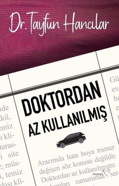 Tayfun HancılarAnı & Mektup & Günlük KitaplarıDoktordan Az Kullanılmış